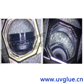 光学镜头与镜座固定可以考虑UV加热双固化胶水！